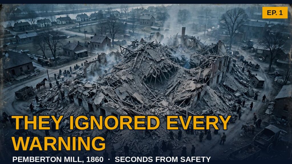 Watch Episode 1: The Pemberton Mill Collapse